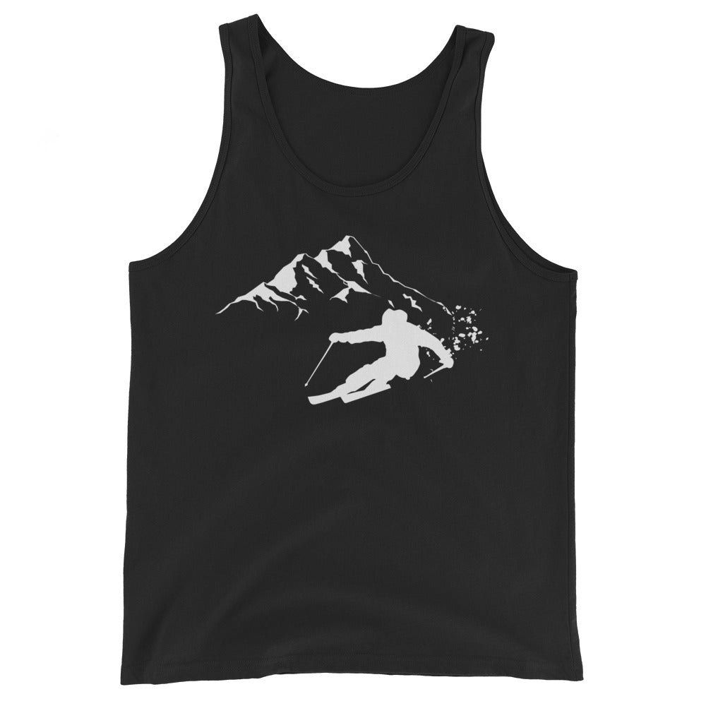 Tiefschnee Skier - Herren Tanktop klettern ski xxx yyy zzz Black