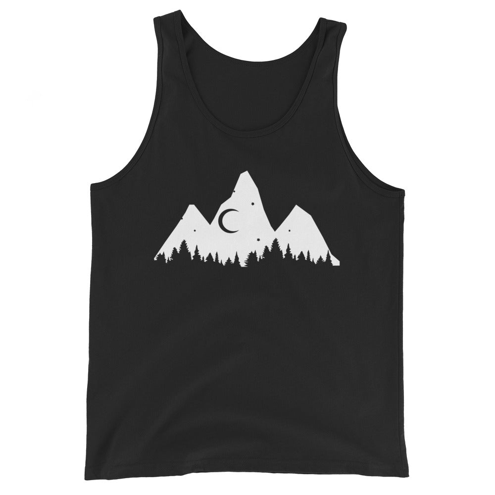 Baum - Berge - Herren Tanktop berge xxx yyy zzz Black