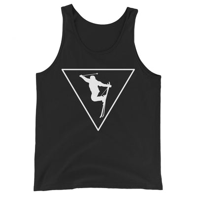 Dreieck und Skifahren - Herren Tanktop klettern ski xxx yyy zzz Black