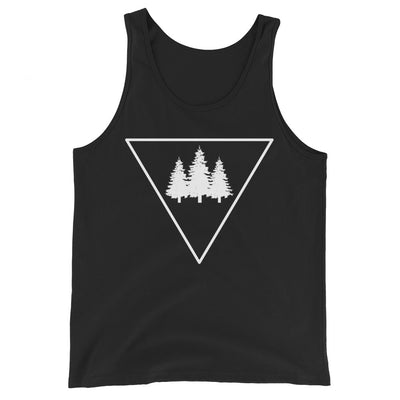 Dreieck und Bäume - Herren Tanktop camping xxx yyy zzz Black