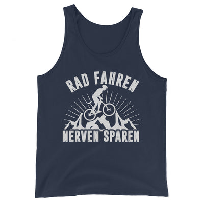 Rad fahren Nerven sparen - Herren Tanktop fahrrad xxx yyy zzz Navy