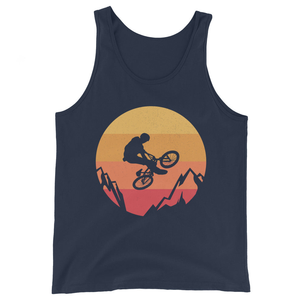 Stuntbiker_-_(M) - Herren Tanktop xxx yyy zzz Navy