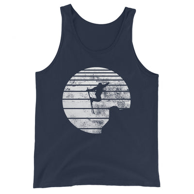 Sonne - Skifahren - (SK) - Men’s Staple Tank Top | Bella + Canvas 3480 xxx yyy zzz Navy