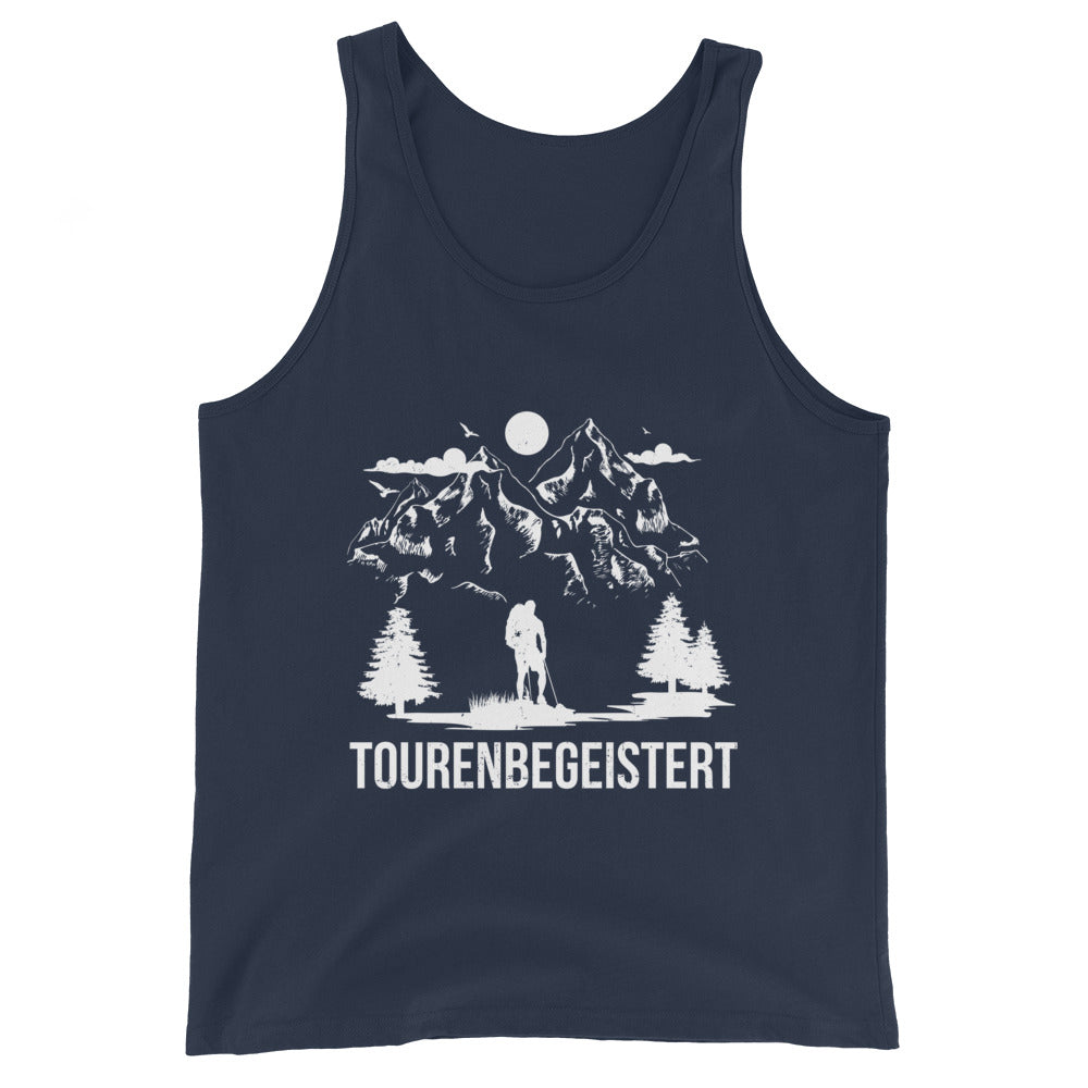 Tourenbegeisterung - Herren Tanktop wandern xxx yyy zzz Navy