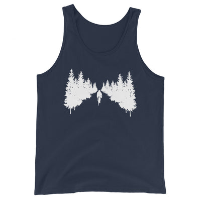 Bäume - Radfahren - (F) (6) - Men’s Staple Tank Top | Bella + Canvas 3480 xxx yyy zzz Navy