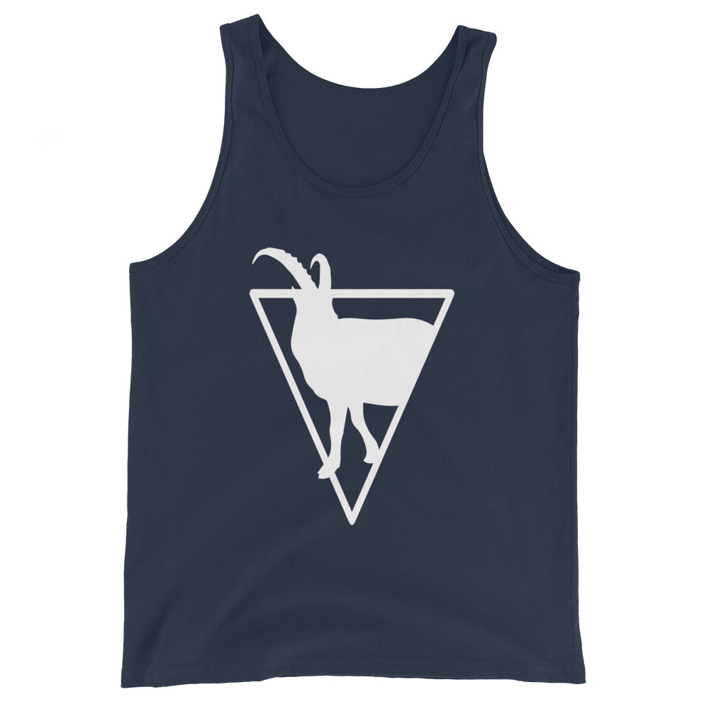 Triagnle - Goat - Herren Tanktop berge xxx yyy zzz Navy