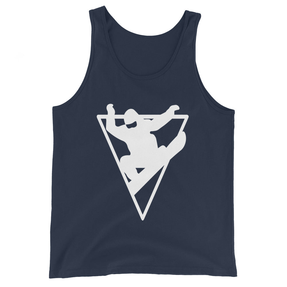 Dreieck - Snowboarding - Herren Tanktop snowboarden xxx yyy zzz Navy