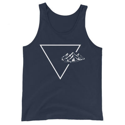 Dreieck 1 und Berge - Herren Tanktop berge xxx yyy zzz Navy