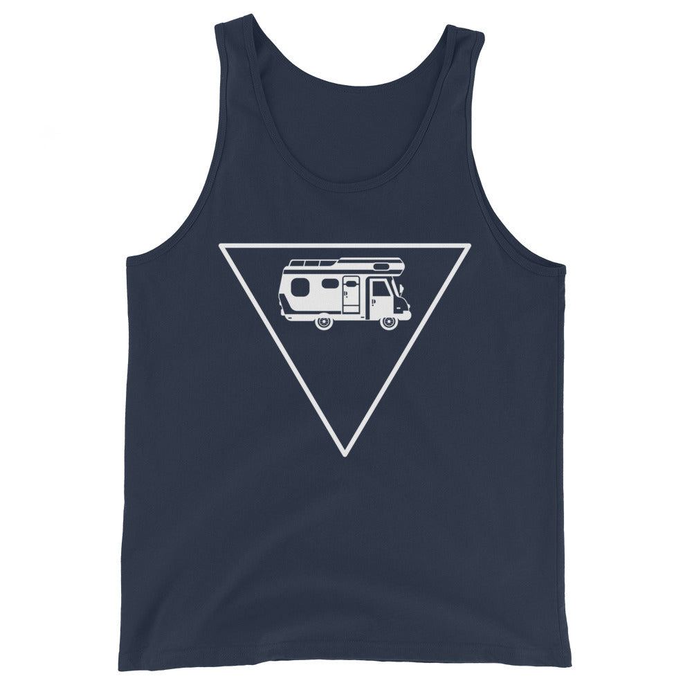 Dreieck und Camping - Herren Tanktop camping xxx yyy zzz Navy