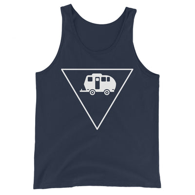 Dreieck und Camping - Herren Tanktop camping xxx yyy zzz Navy