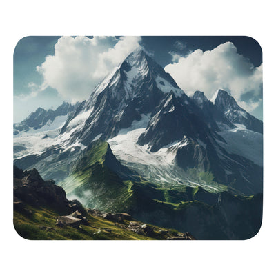 Gigantischer Berg - Landschaftsmalerei - Mauspad berge xxx Default Title