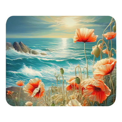 Blumen, Meer und Sonne - Malerei - Mauspad camping xxx Default Title