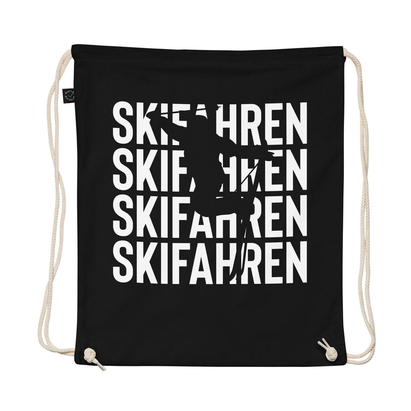 Skifahren - Organic Turnbeutel ski Schwarz