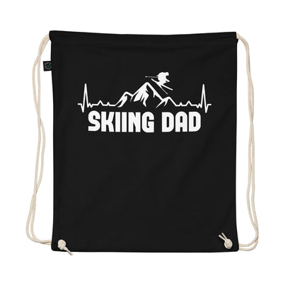 Skiing Dad 1 - Organic Turnbeutel ski