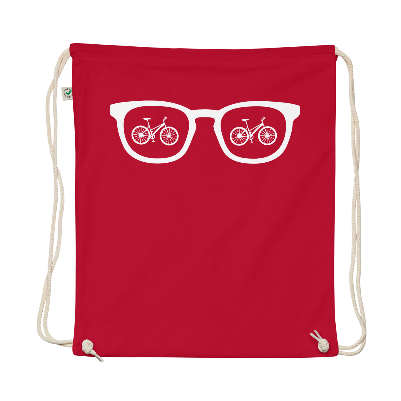 Sunglasses And Cycling - Organic Turnbeutel fahrrad