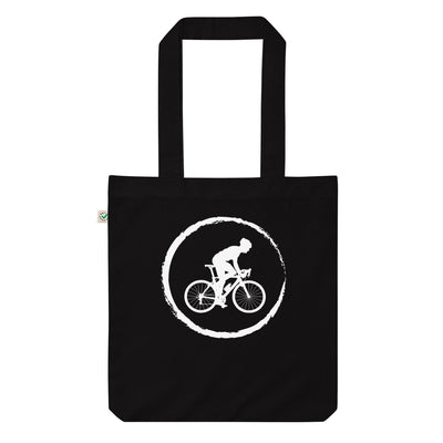 Kreis Und Radfahren - Organic Einkaufstasche fahrrad Black