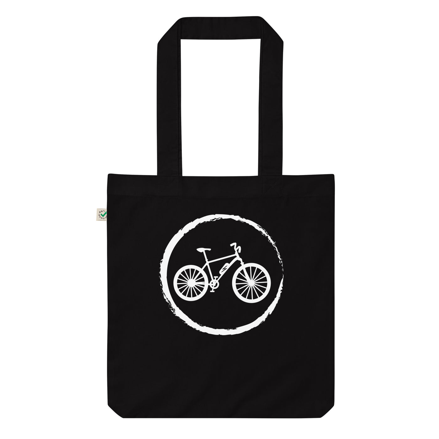 Kreis Und Ebike - Organic Einkaufstasche e-bike