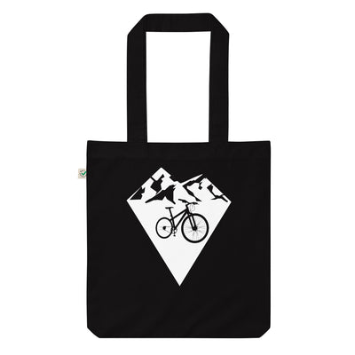 Diamond Shape - Mountain - Cycling - Organic Einkaufstasche fahrrad