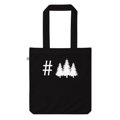 Hashtag - Bäume - Organic Einkaufstasche camping