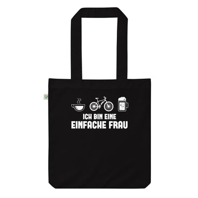 Ich Bin Eine Einfache Frau - Organic Einkaufstasche e-bike Default Title