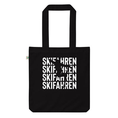 Skifahren - Organic Einkaufstasche klettern ski Black