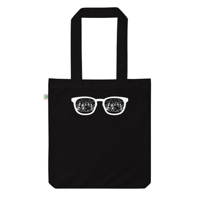 Sonnenbrillen Und Camping 1 - Organic Einkaufstasche camping Black