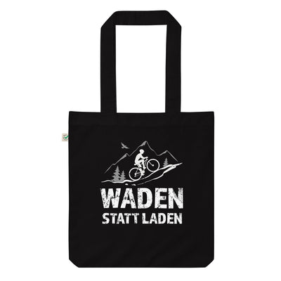 Waden Statt Laden - Organic Einkaufstasche fahrrad