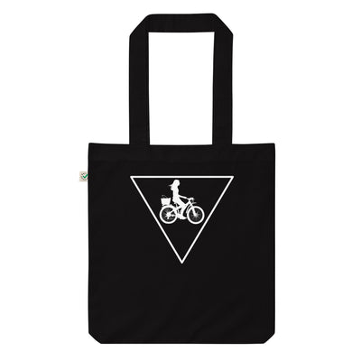 Dreieck Und Radfahren - Organic Einkaufstasche fahrrad