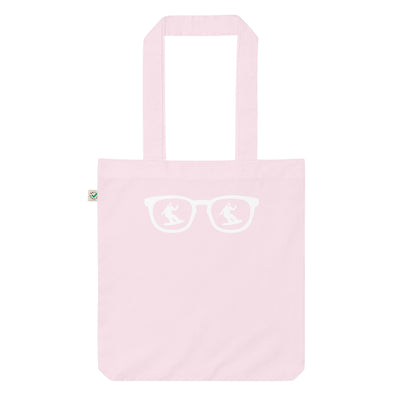 Sonnenbrillen Und Snowboarden 1 - Organic Einkaufstasche snowboarden Candy Pink