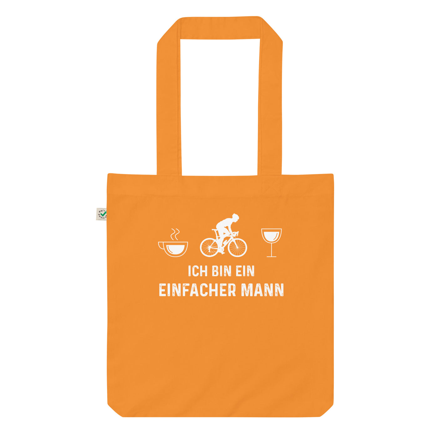 Ich Bin Ein Einfacher Mann 1 - Organic Einkaufstasche fahrrad