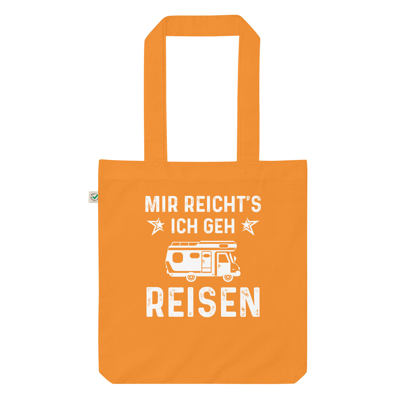 Mir Reicht'S Ich Gen Reisen - Organic Einkaufstasche camping Cinnamon