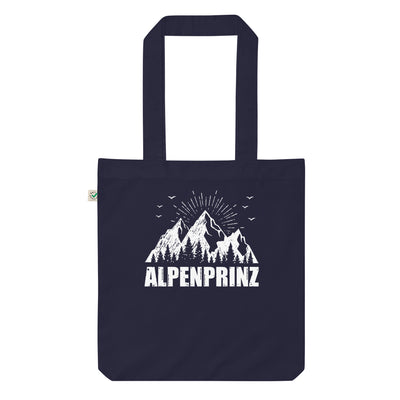 Alpenprinz - Organic Einkaufstasche berge Navy