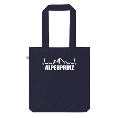 Alpenprinz 1 - Organic Einkaufstasche berge Navy
