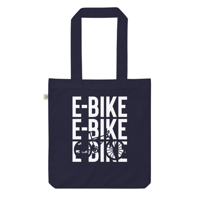 E-Bike - Organic Einkaufstasche e-bike Navy
