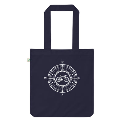 Fahrrad Im Kompass - Organic Einkaufstasche fahrrad