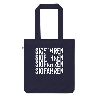 Skifahren - Organic Einkaufstasche klettern ski Navy