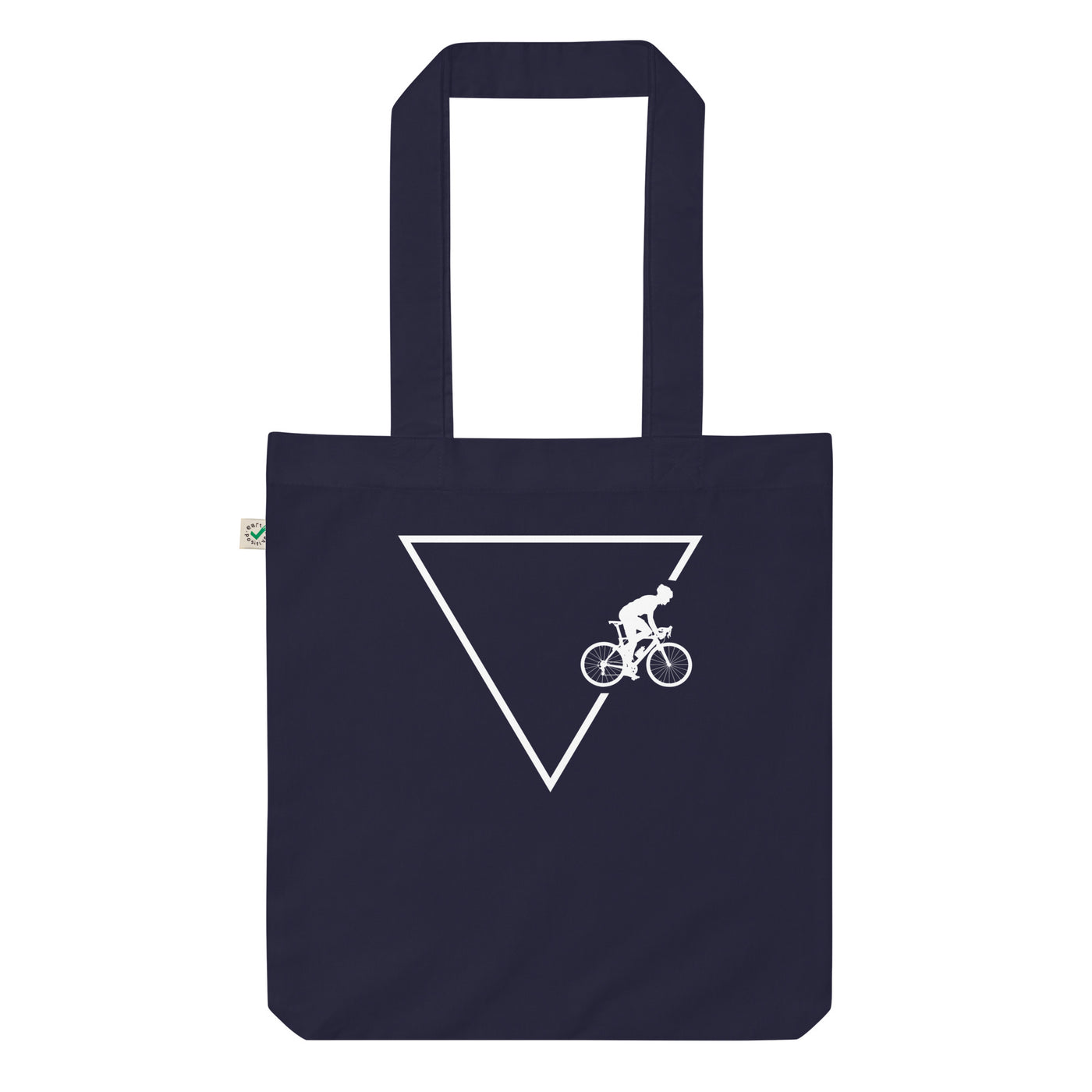 Dreieck 1 Und Radfahren - Organic Einkaufstasche fahrrad