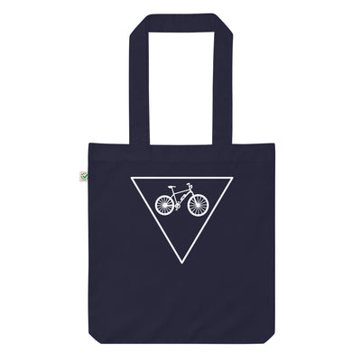 Dreieck Und E-Bike - Organic Einkaufstasche e-bike