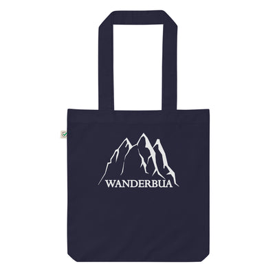 Wanderbua - Organic Einkaufstasche wandern Navy