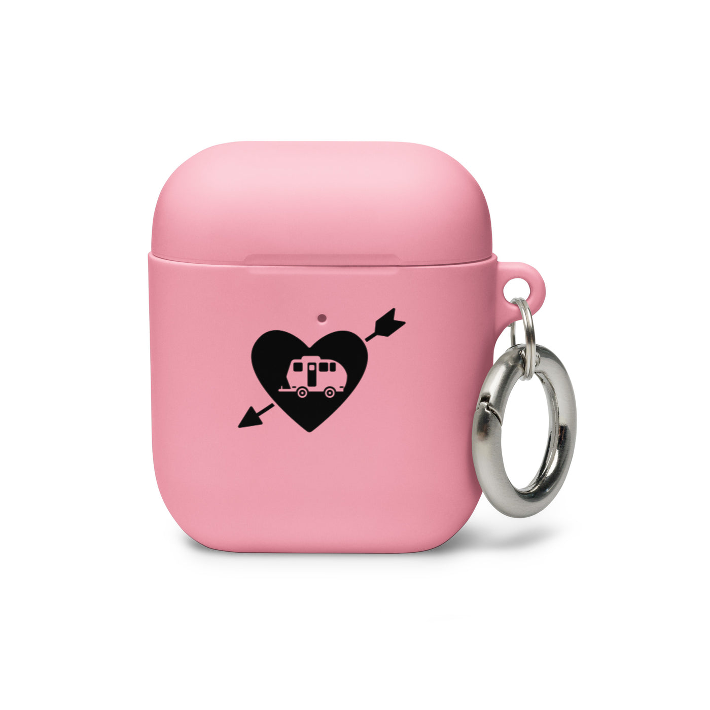 Pfeil, Herz Und Camping 2 - AirPods Case camping Pink AirPods