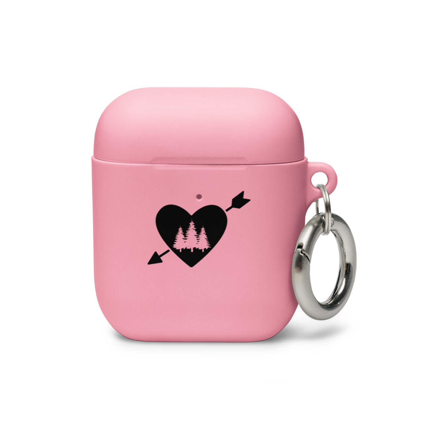 Pfeil, Herz Und Bäume - AirPods Case camping Pink AirPods