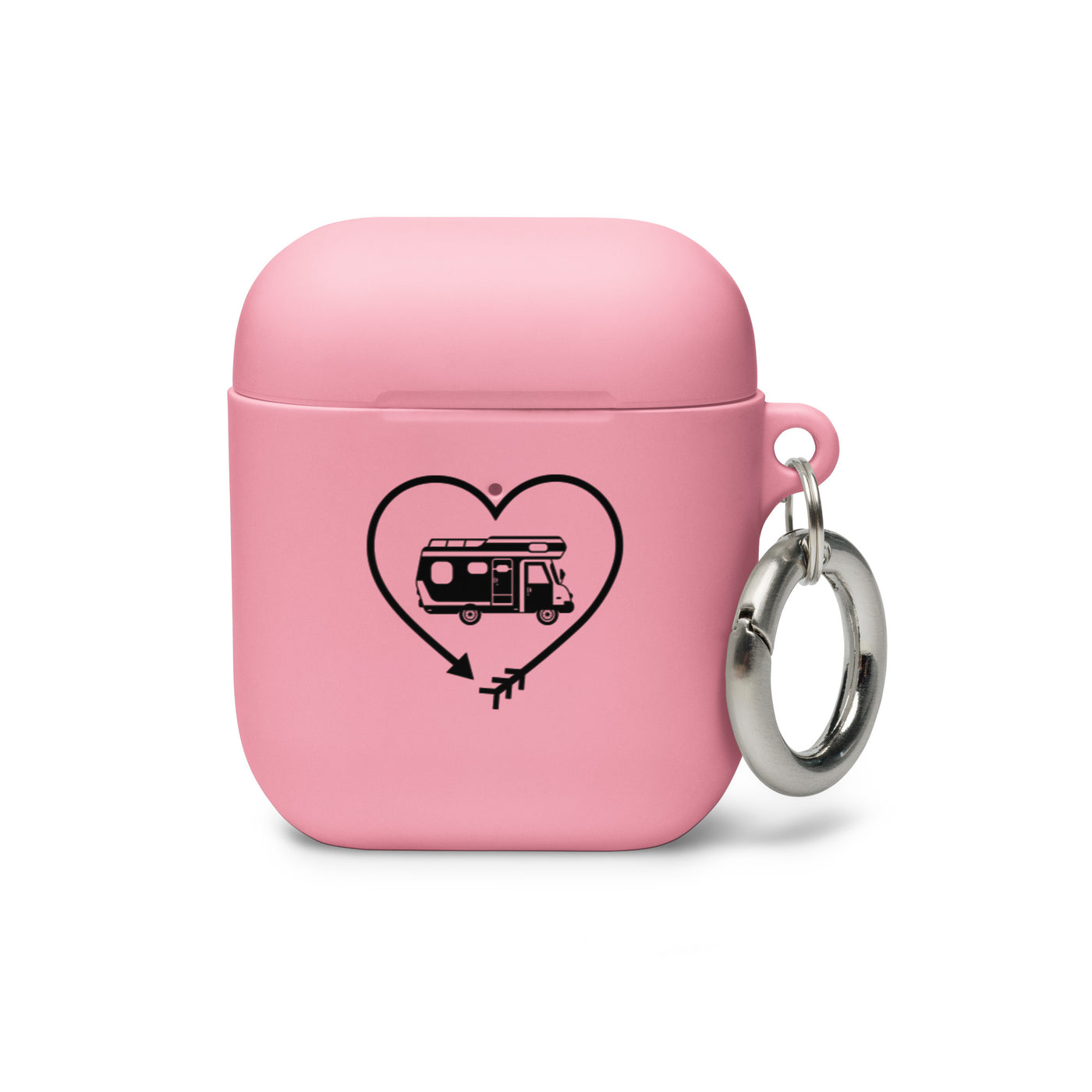 Pfeil, Herz Und Camping - AirPods Case camping Pink AirPods