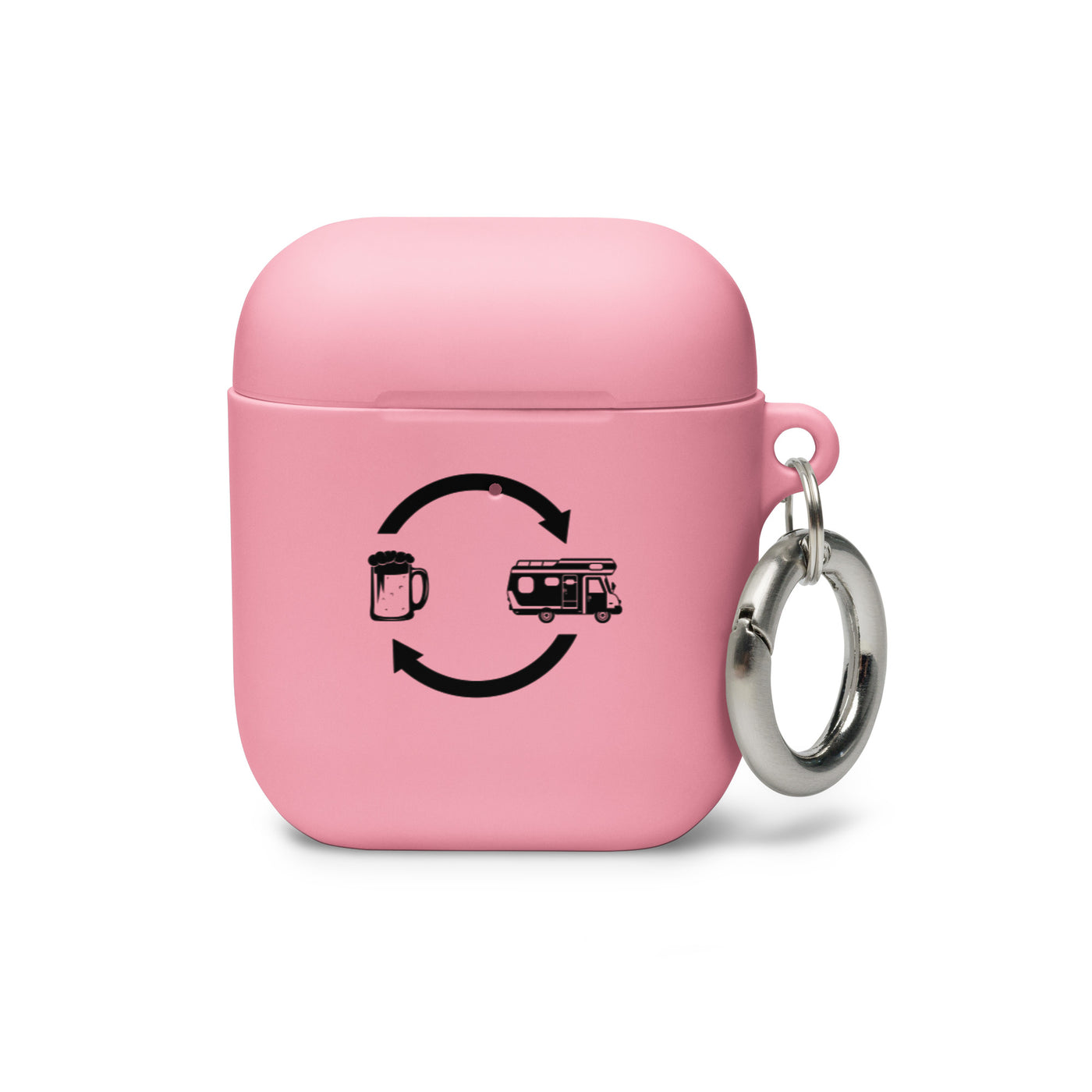Bier, Pfeile Laden Und Camping - AirPods Case camping Pink AirPods