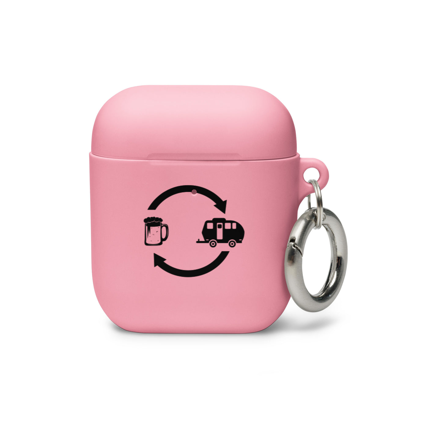 Bier, Pfeile Laden Und Camping 2 - AirPods Case camping Pink AirPods