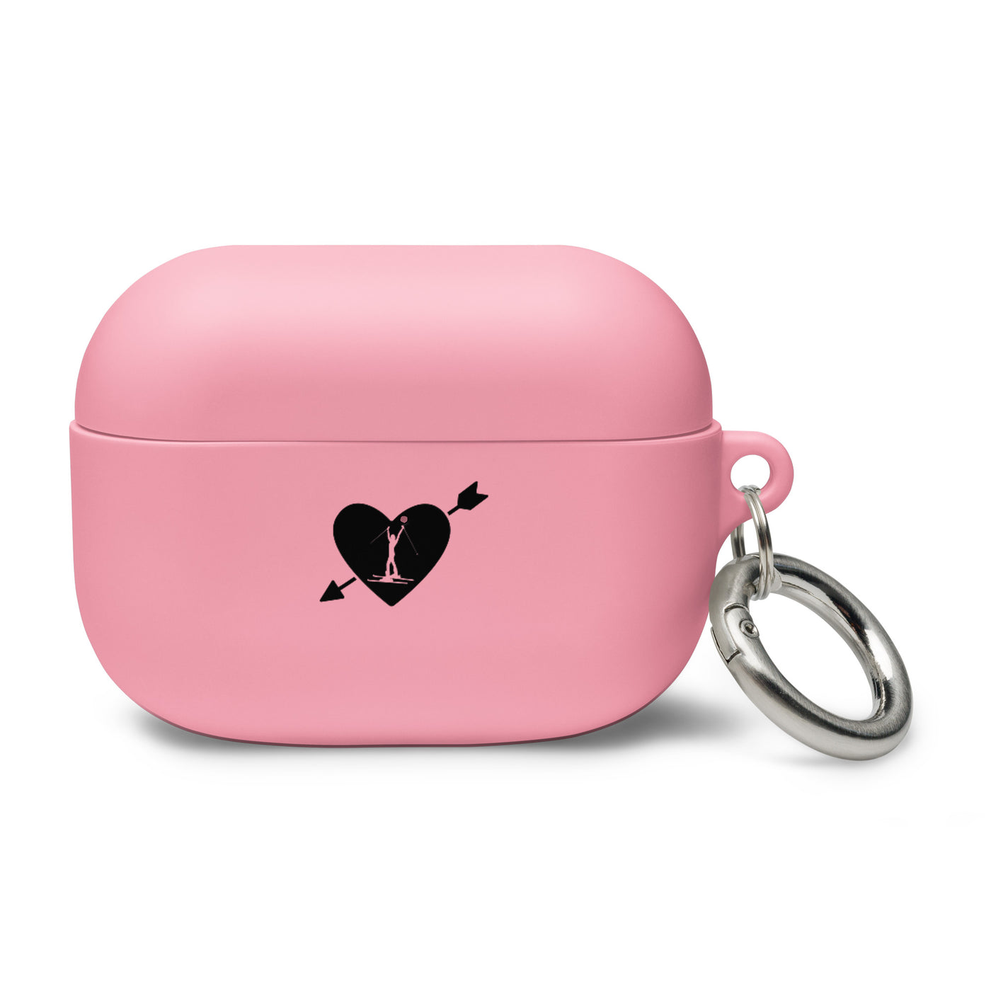 Pfeil, Herz Und Skifahren 1 - AirPods Case ski Pink AirPods Pro