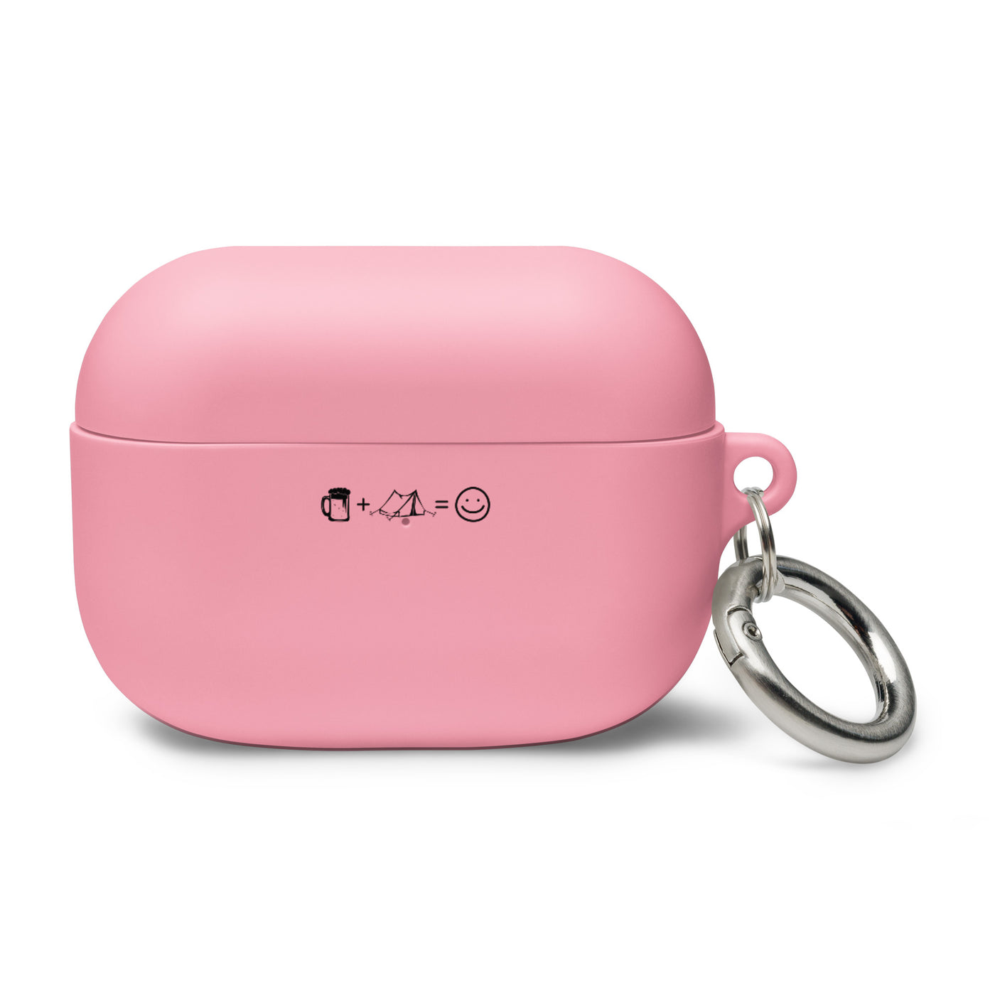 Bier, Lächeln Und Camping 1 - AirPods Case camping Pink AirPods Pro