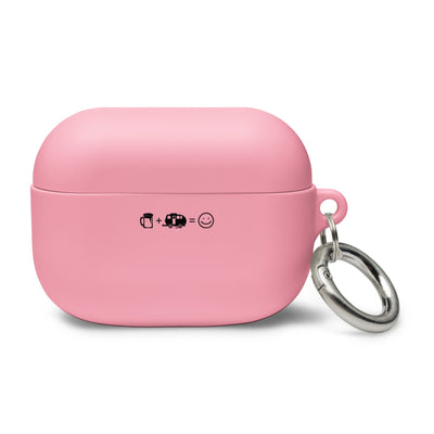 Bier, Lächeln Und Camping 2 - AirPods Case camping Pink AirPods Pro