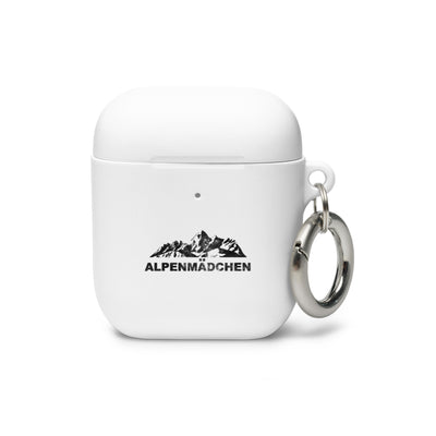 Alpenmadchen - AirPods Case berge Weiß AirPods