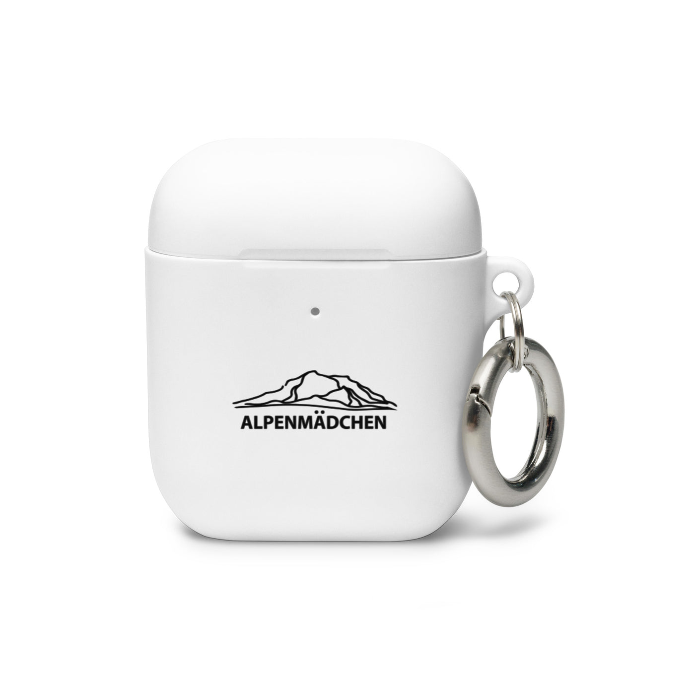 Alpenmadchen - (9) - AirPods Case berge Weiß AirPods