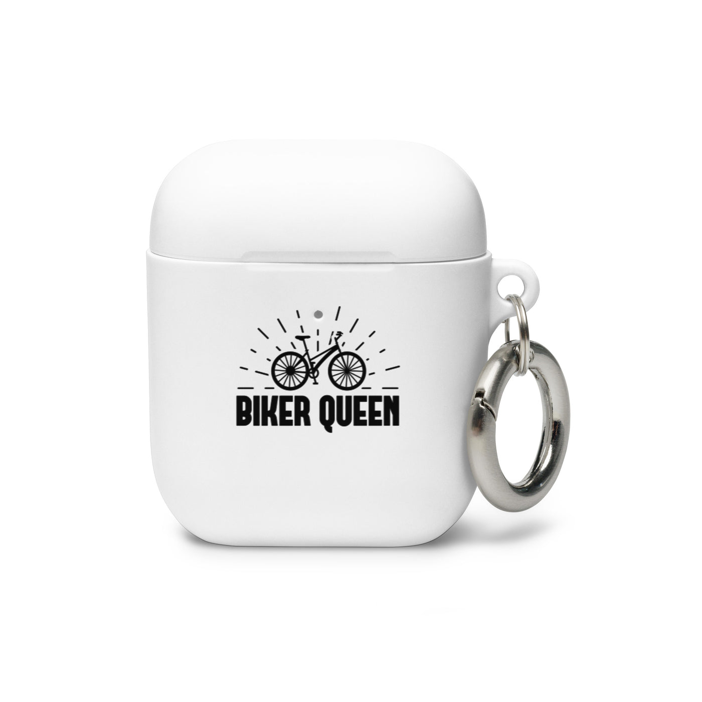 Biker Queen - AirPods Case fahrrad Weiß AirPods